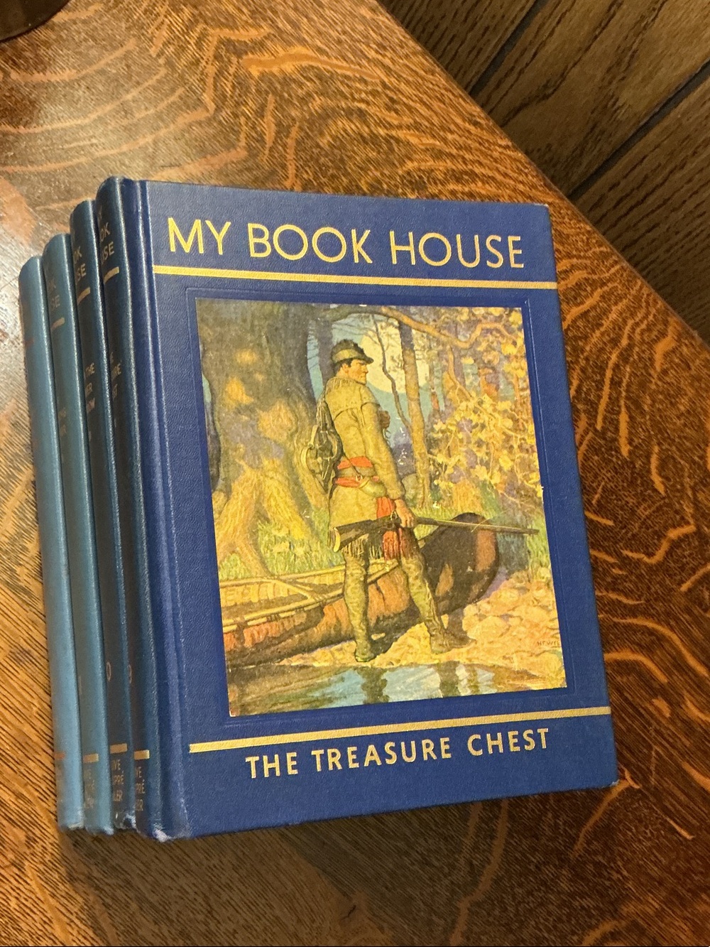 Vintage Vol 9 The Treasure Chest My Book House Olive Beaupre Miller 1958 Clean